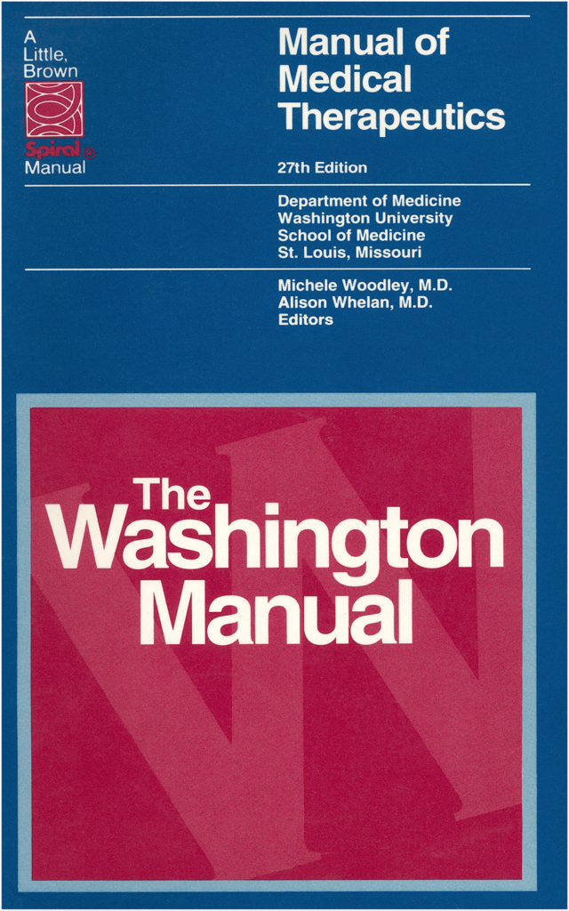 1992 27th Edition John T Milliken Department Of Medicine