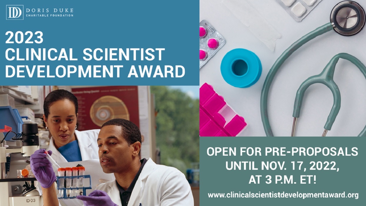 Doris Duke Foundation Clinical Scientist Development Award