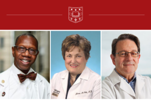 Will Ross, MD, MPH, Janet McGill, MD, MA, FACP, and John DiPersio, MD, PhD