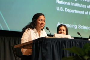 Anubha Agarwal, MD, MSc, at the 20th Anniversary of Global Health Fellow and Scholars.