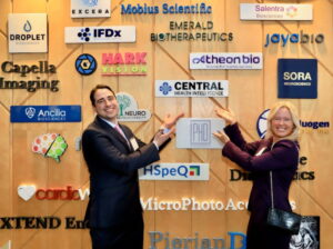 Patrick White, MD, PhD (left) and Randi Foraker, PhD