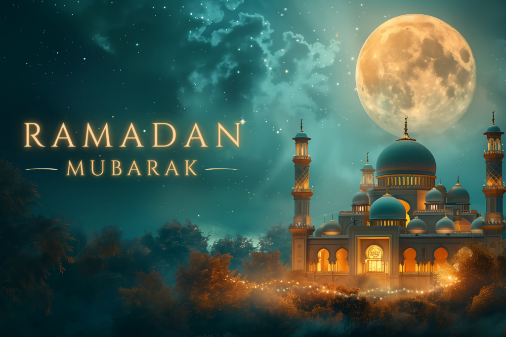 green ramadan background