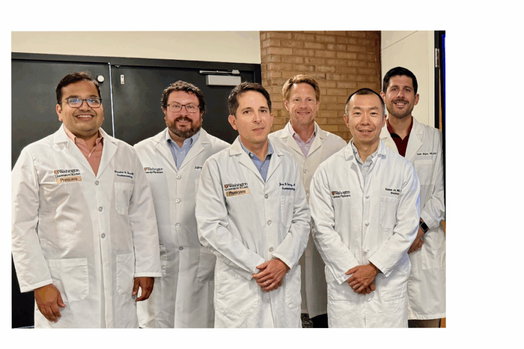 Koushik Das, MD, Associate Professor of Medicine, Division of Gastroenterology Jeffrey Brown, MD, PhD, Assistant Professor of Medicine, Division of Gastroenterology José Sáenz, MD, PhD, Assistant Professor of Medicine, Division of Gastroenterology Matthew Ciorba, MD, Professor of Medicine, Division of Gastroenterology Ramon Jin, MD, PhD, Assistant Professor of Medicine, Divisions of Gastroenterology and Oncology Tarin Bigley, MD, PhD, Assistant Professor of Pediatrics, Division of Rheumatology and Immunology