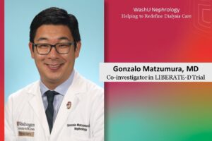 Gonzalo Matzumura, MD, Assistant Professor of Medicine and Director of Acute Dialysis Services