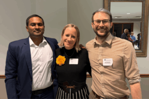left to right: Prashanth Reddy, MD, Darcy Wooten, MD, and Justin Klucher, MD