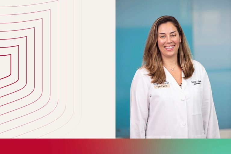 Dominique Cosco, MD, a professor of medicine in the Division of General Internal Medicine