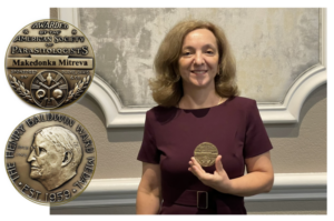 Makedonka Mitreva, PhD, received the 2026 Henry Baldwin Ward Medal from the American Society of Parasitologists at their annual meeting July 29 in Orlando, Fla.