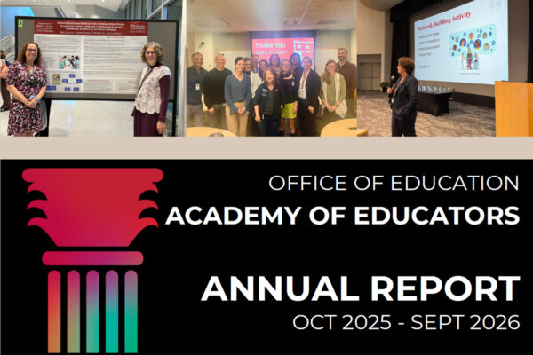 2025-2026 Annual Report – DOM Vice Chair for Education (pdf)