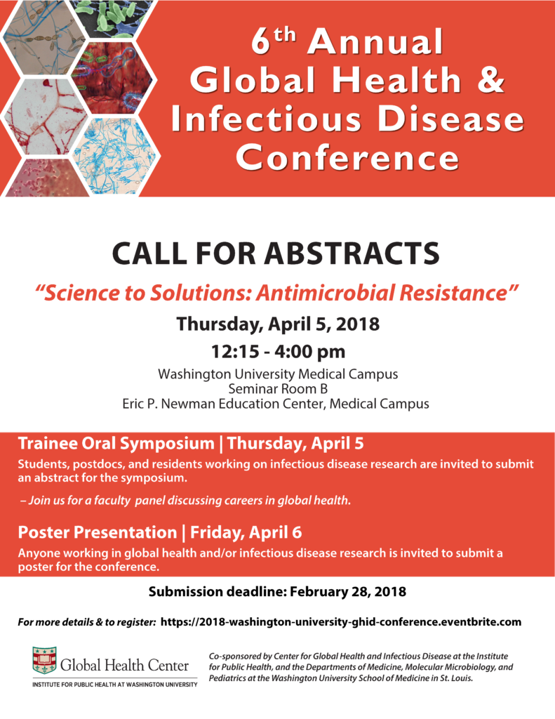 6th Annual Global Health & Infectious Disease Conference and Call for