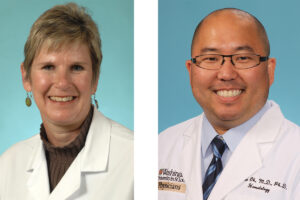 Elaine M. Majerus, MD, PhD (left) and Stephen T. Oh, MD, PhD