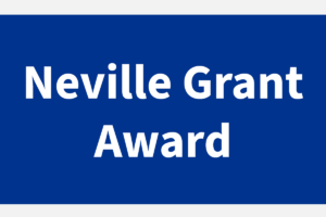 Nominations open for Neville Grant Award through Nov. 1