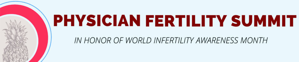American Medical Women's Association AMWA's Physician Fertility Summit banner