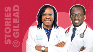 Dr. Joannie Ivory and Dr. Thomas Odeny