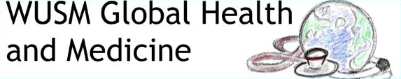 WUSM global health and medicine logo