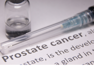 Prostate cancer graphic.