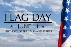 Flag day graphic